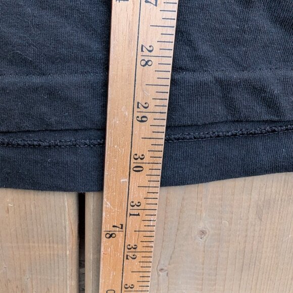Vintage 90s Fruit of the Loom T-Shirt Men L Black Party Ahead Single Stitch - Picture 7 of 9